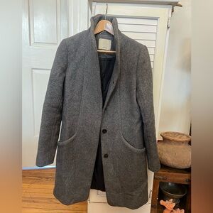 Wilfred Charcoal Trench Coat